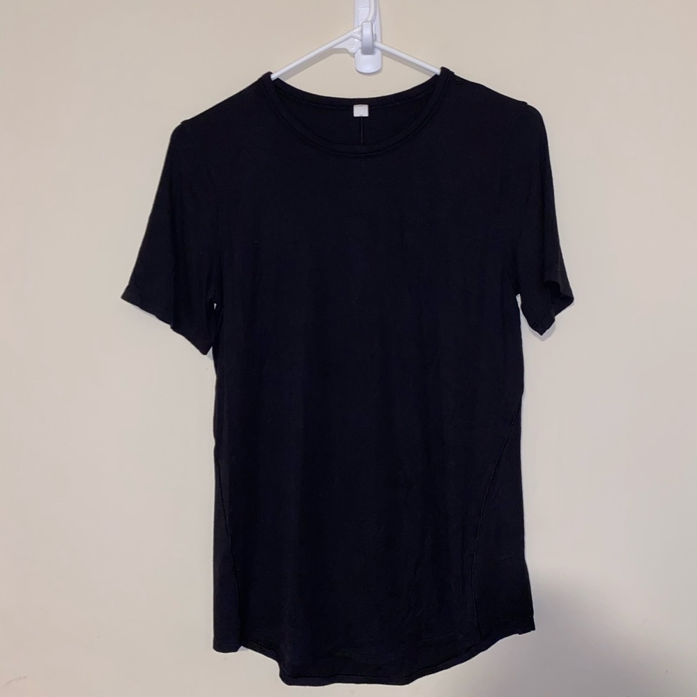 Lululemon Rib Knit Stretch Active Workout Tee 10